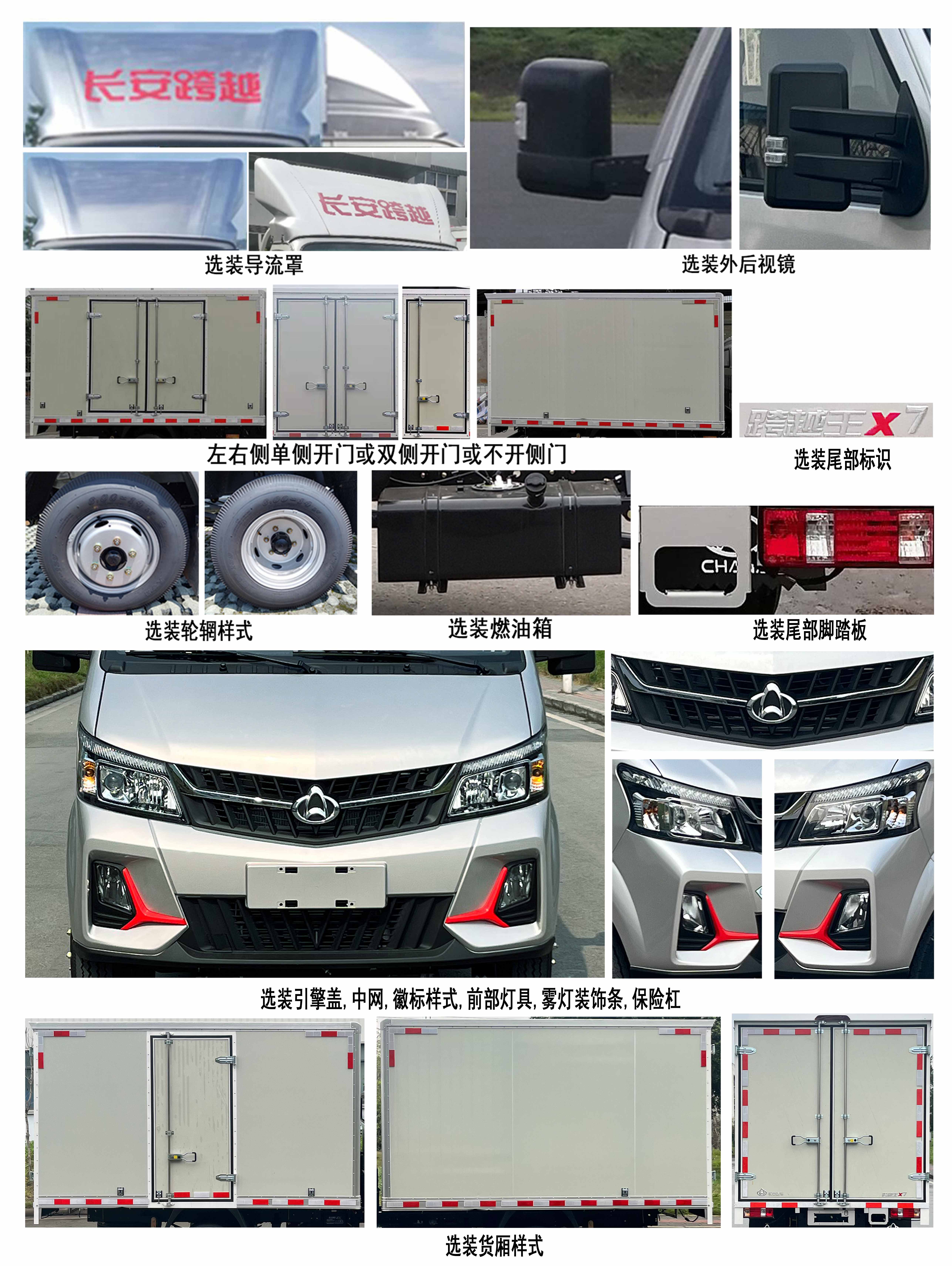 長安牌SC5031XXYFRS64廂式運(yùn)輸車公告圖片