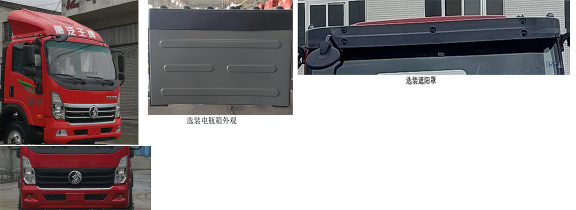 王牌牌CDW5180XXYA1R6廂式運(yùn)輸車公告圖片