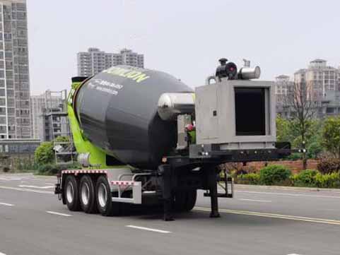 中联牌10.1米28.8吨3轴混凝土搅拌运输半挂车(ZLJ9405GJB)