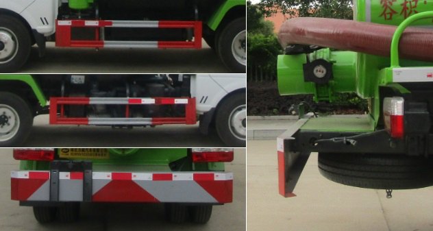 中汽力威牌HLW5041GXE6EQ吸糞車公告圖片