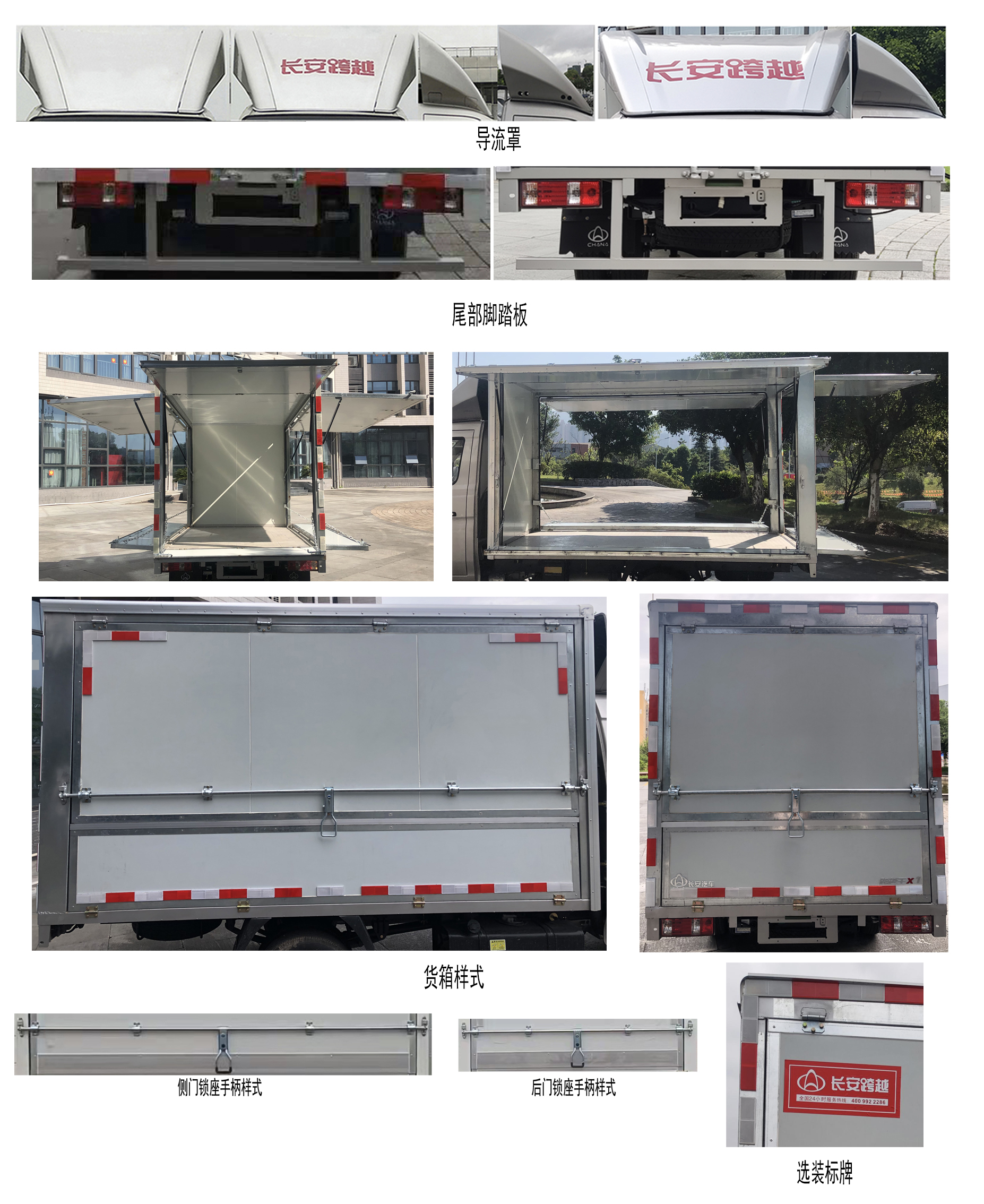 長安牌SC5024XYKXDD6B1翼開啟廂式車公告圖片
