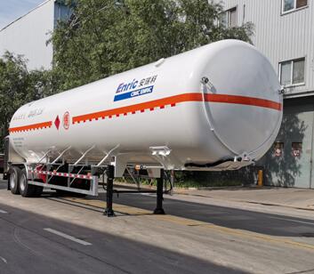 安瑞科牌13.2米21.4吨2轴低温液体运输半挂车(HGJ9350GDY)