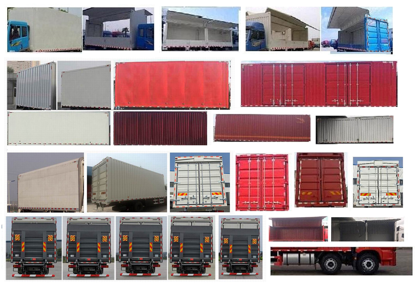 豪沃牌ZZ5257XYKM46CGF1翼開啟廂式車公告圖片