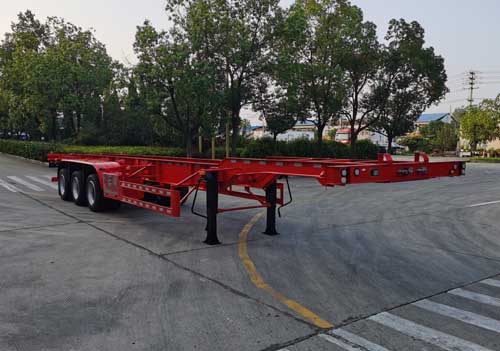 江淮扬天牌13米34.9吨3轴集装箱运输半挂车(CXQ9400TJZG40)