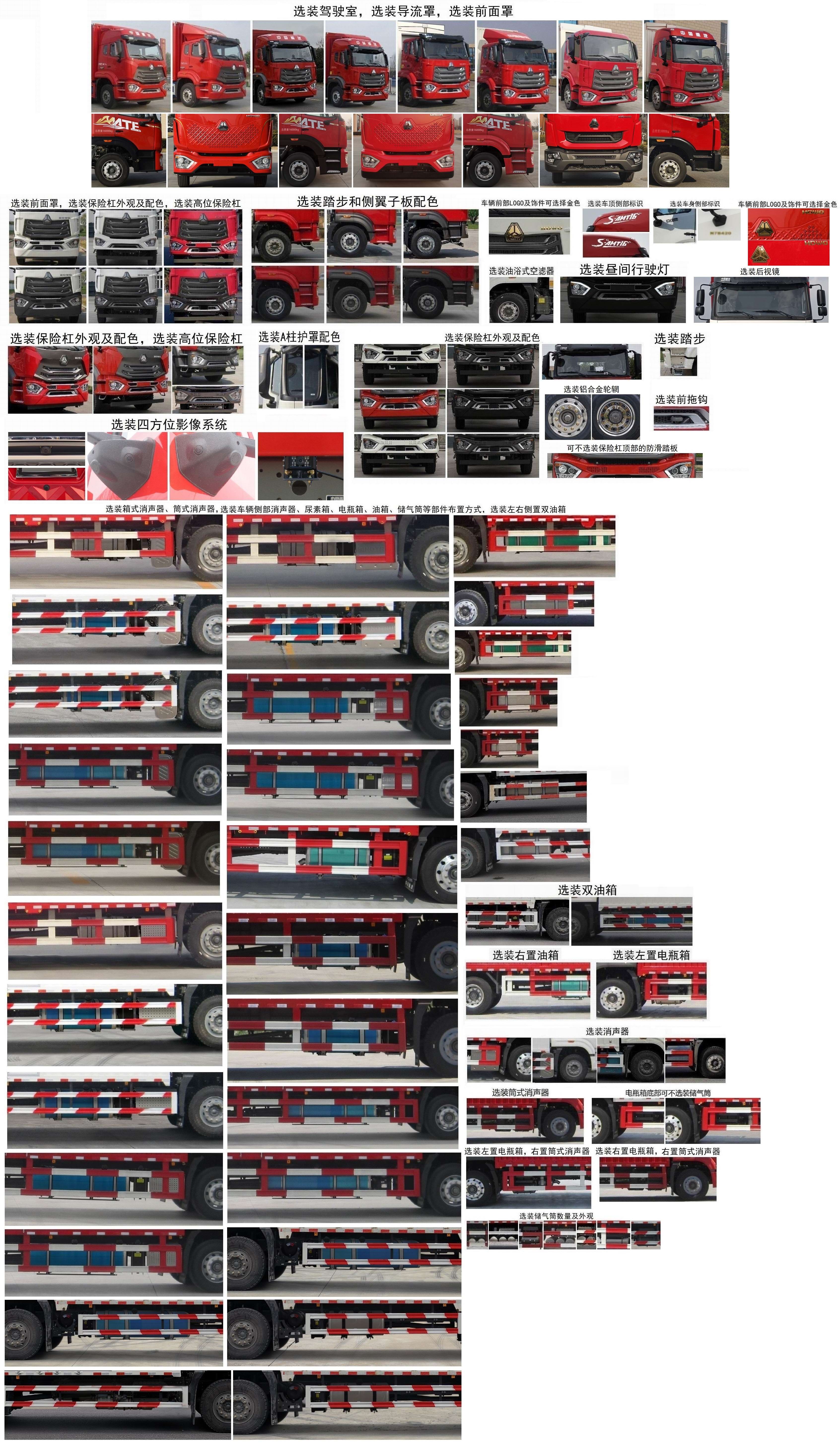 豪沃牌ZZ5167XYKK711JF1翼開啟廂式車公告圖片