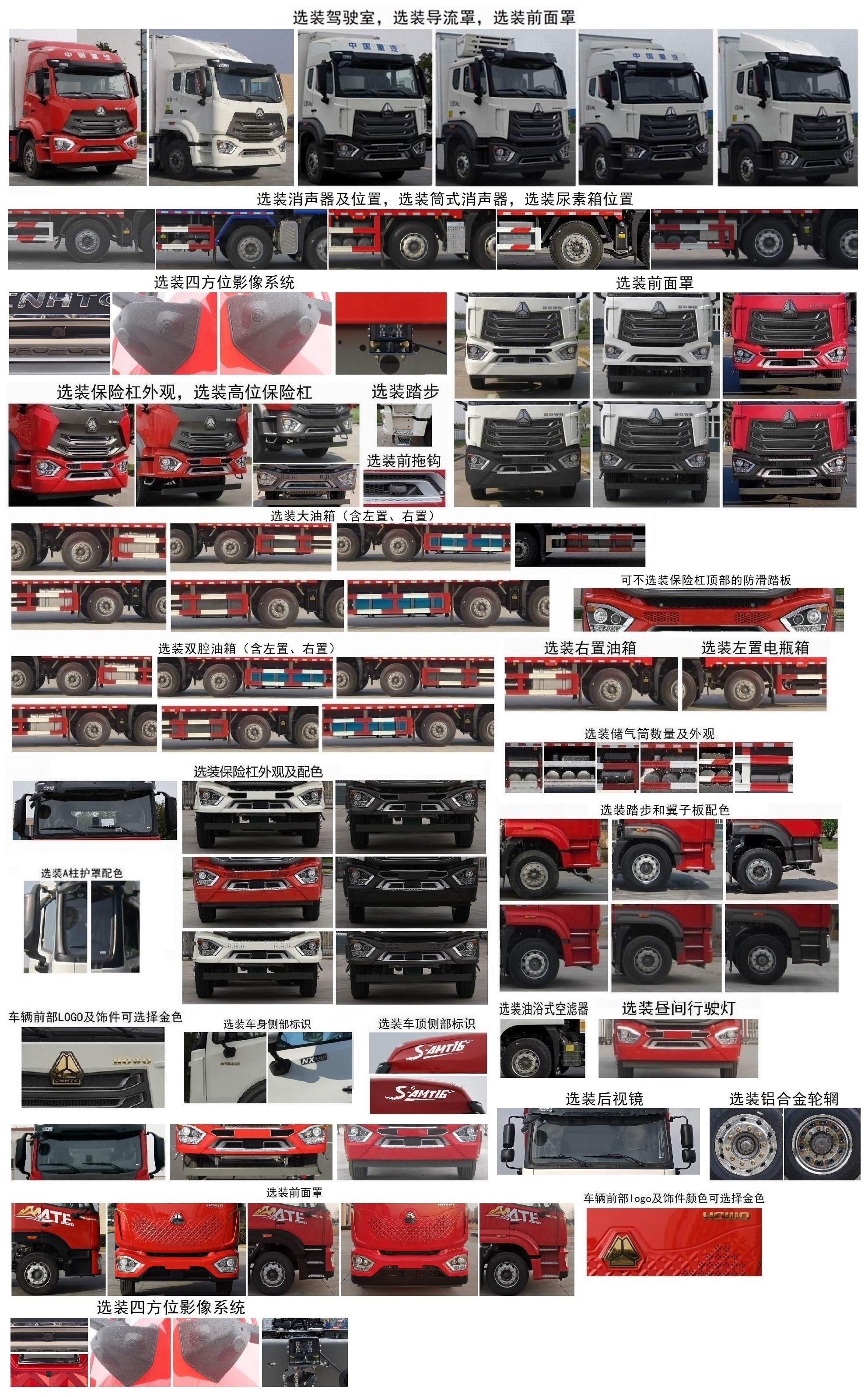 豪沃牌ZZ5257XLCN43CJF1冷藏車公告圖片