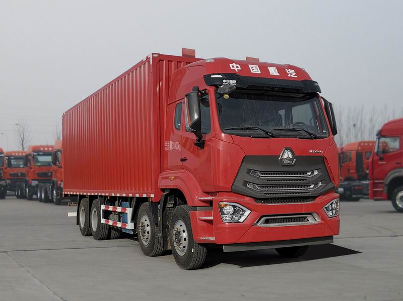 豪沃牌ZZ5317XYKV466JF1翼開啟廂式車公告圖片