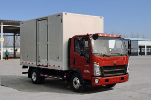 豪沃牌ZZ5077XXYH3315F175厢式运输车
