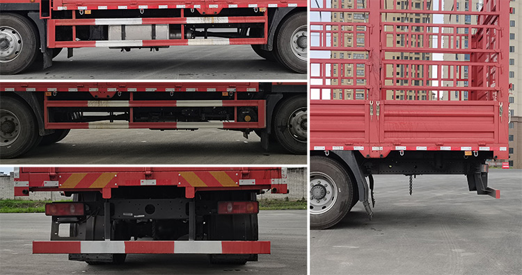 大運(yùn)牌DYQ5188CCYD6AC倉(cāng)柵式運(yùn)輸車公告圖片