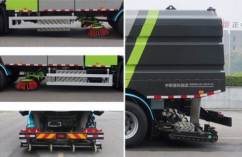 中聯(lián)牌ZBH5183TXSDFBEV純電動洗掃車公告圖片