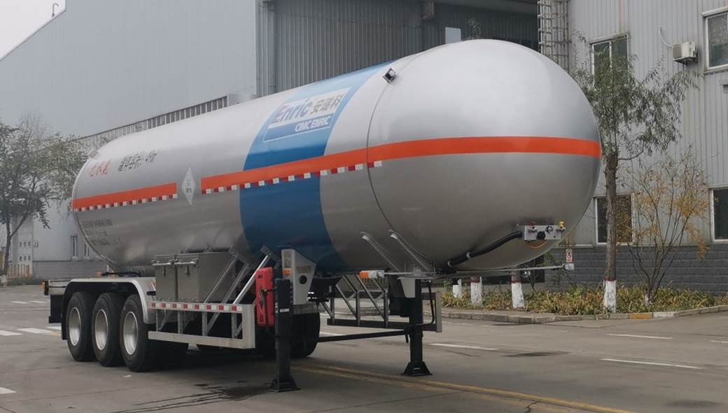 安瑞科牌13米26吨3轴液化气体运输半挂车(HGJ9402GYQ6)