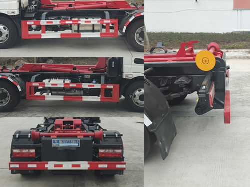 瑞力星牌RLQ5042ZXXFD6車廂可卸式垃圾車公告圖片