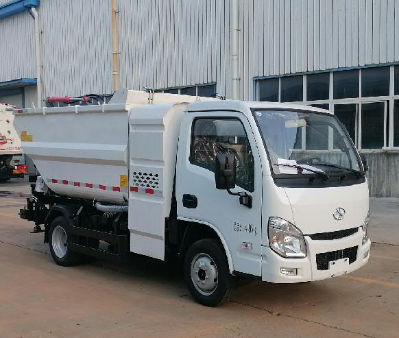 BJ5044ZZZEV-H2 福田牌纯电动自装卸式垃圾车图片