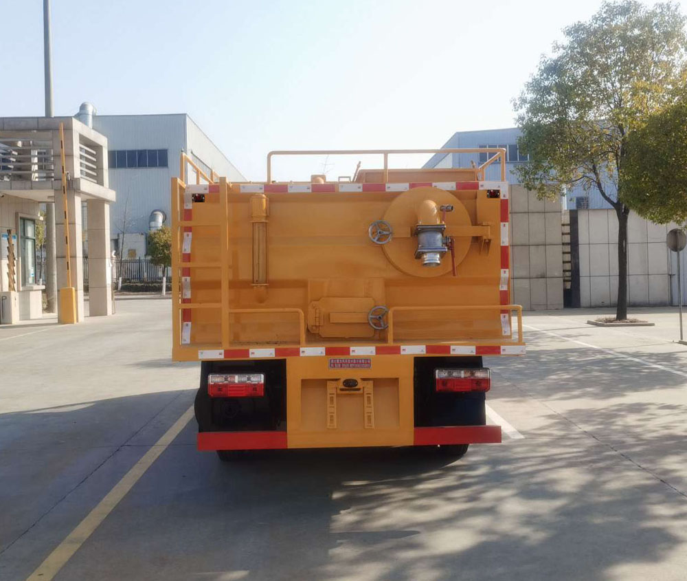 聚塵王牌HNY5040TWCEA6污水處理車公告圖片