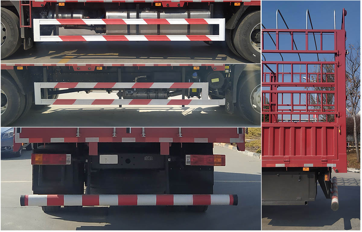 陜汽牌SX5189CCYLA471F2倉柵式運(yùn)輸車公告圖片