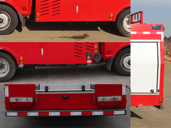 中潔牌XZL5040GXFSG10/E6水罐消防車公告圖片