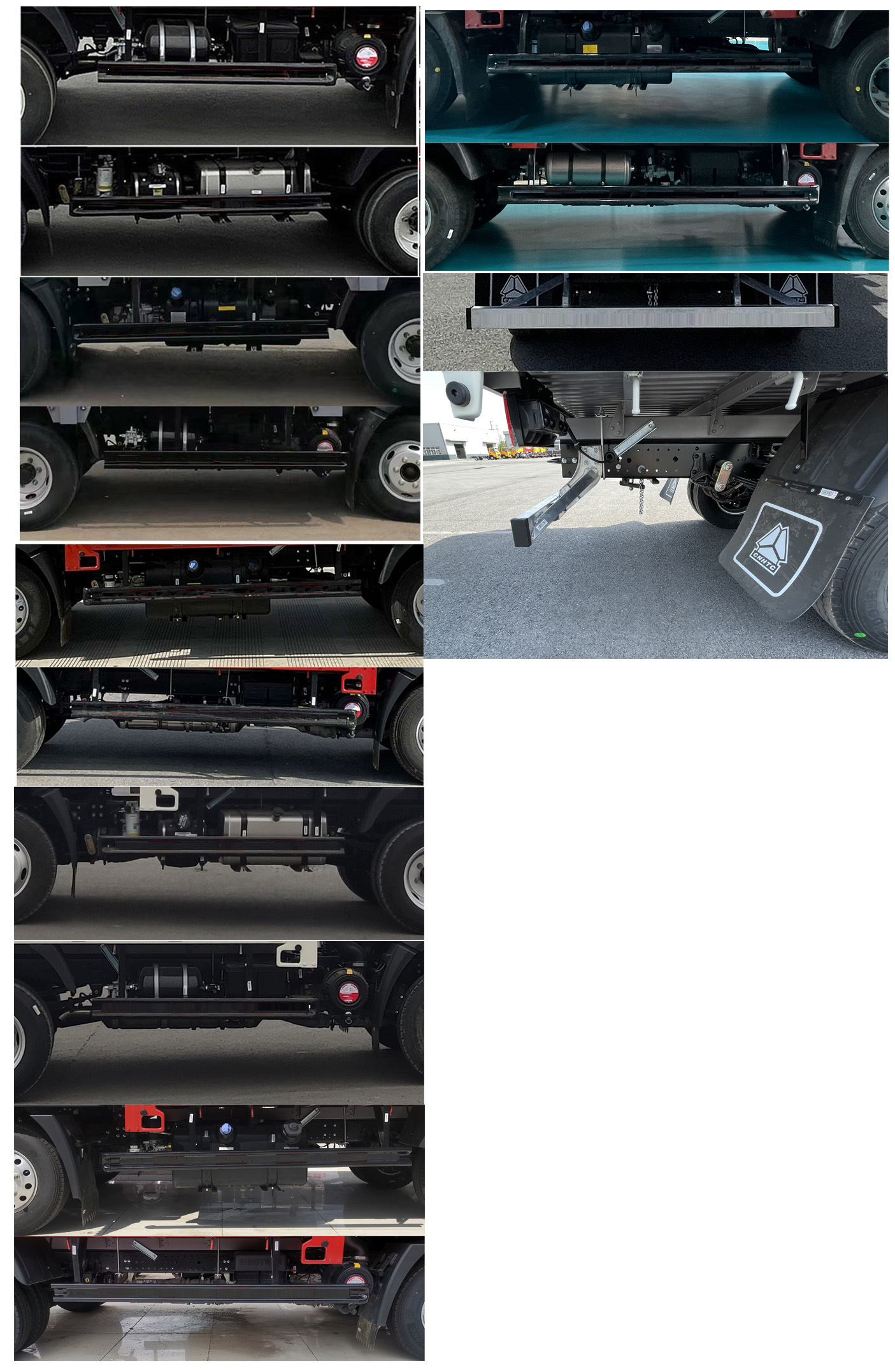 豪沃牌ZZ5047CCYG3315F142倉柵式運輸車公告圖片