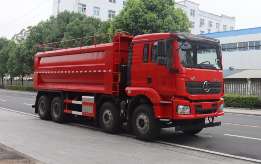 中汽力威牌HLW5310TSGSX6压裂砂罐车公告图片
