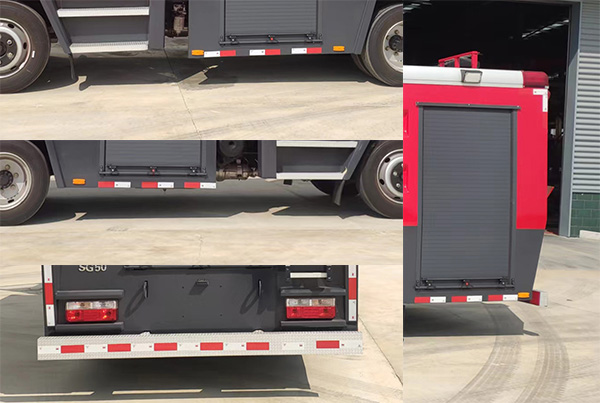 程力威牌CLW5110GXFSG50/DF水罐消防車公告圖片