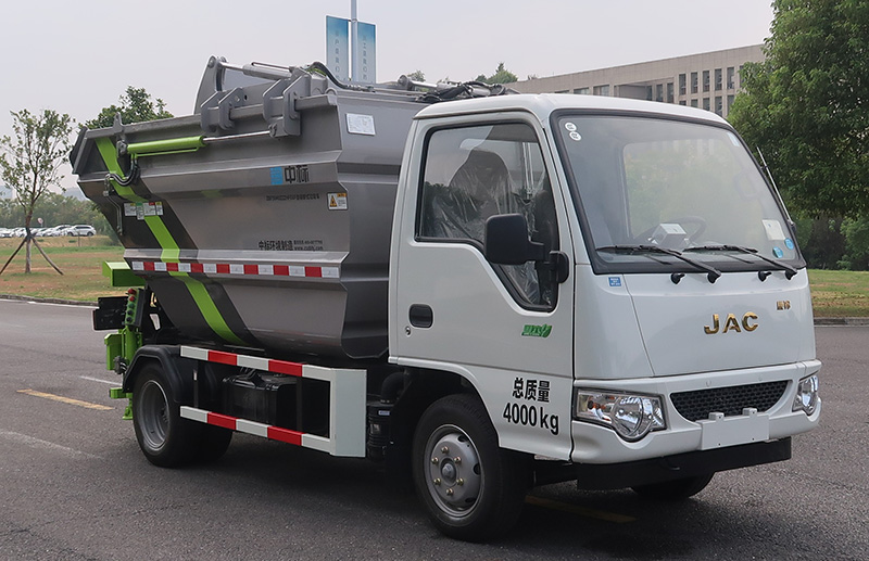 中标牌ZBF5040ZZZHFE6F自装卸式垃圾车