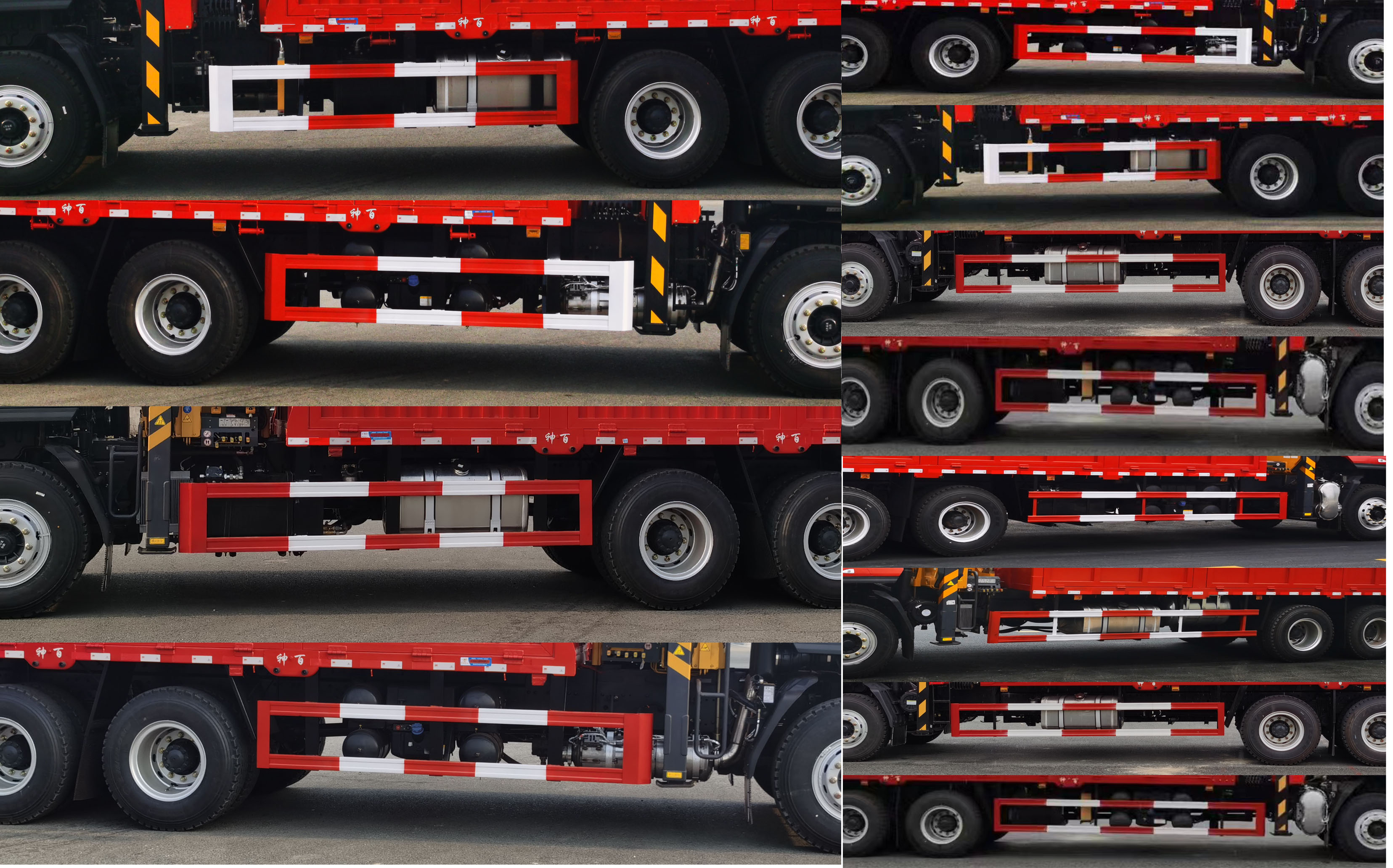 神百重工牌ABC5255JSQLZ6隨車起重運(yùn)輸車公告圖片