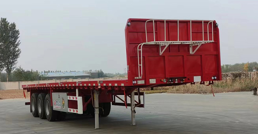 九州龙牌13米35.1吨3轴平板运输半挂车(CCL9400TPB)