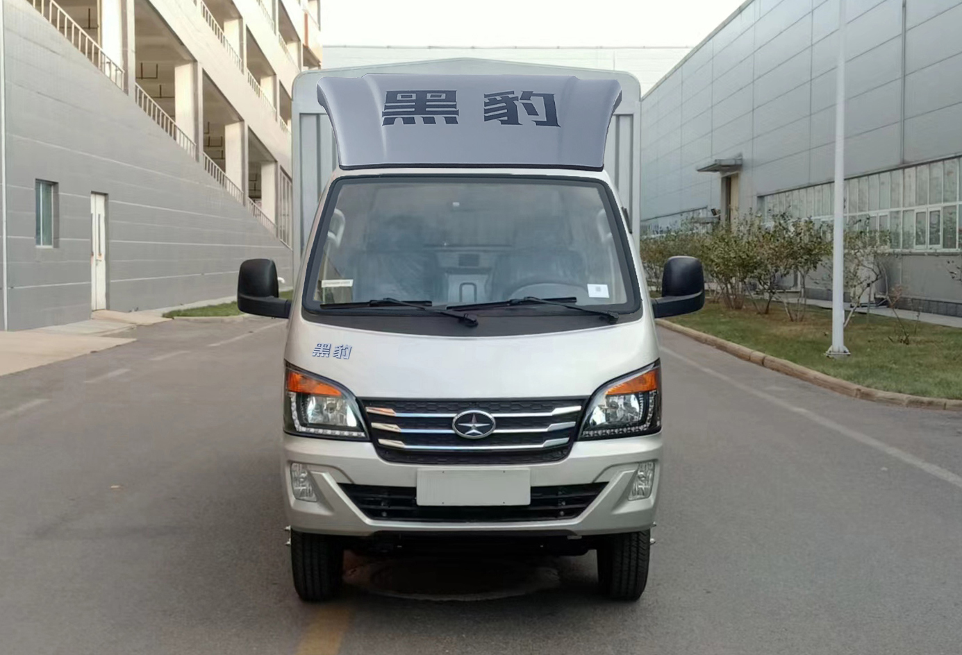 黑豹牌YTQ5031CCYWHQ306倉柵式運(yùn)輸車公告圖片