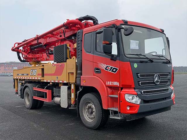 三一牌SYM5210THBF混凝土泵車(chē)公告圖片