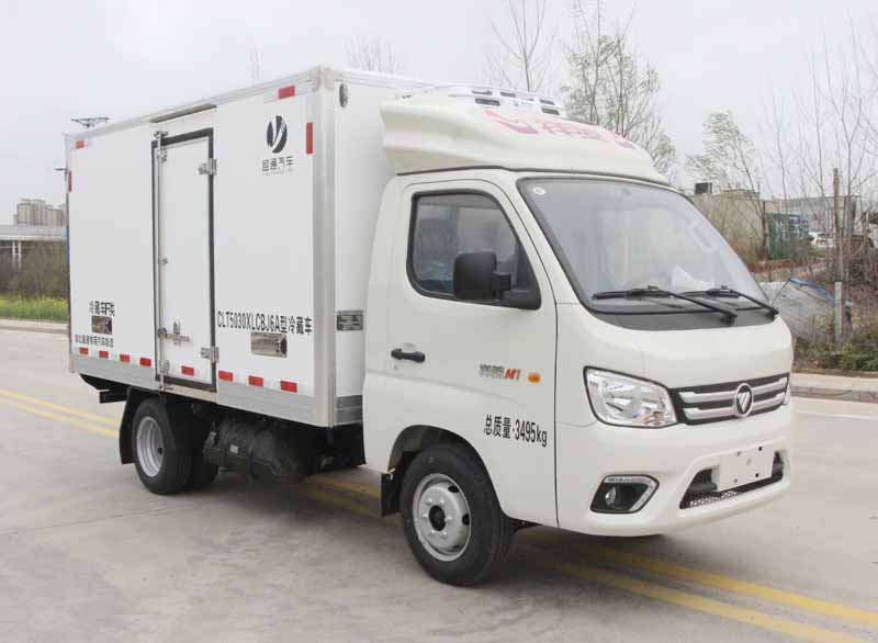 縱昂牌CLT5030XLCBJ6A冷藏車公告圖片