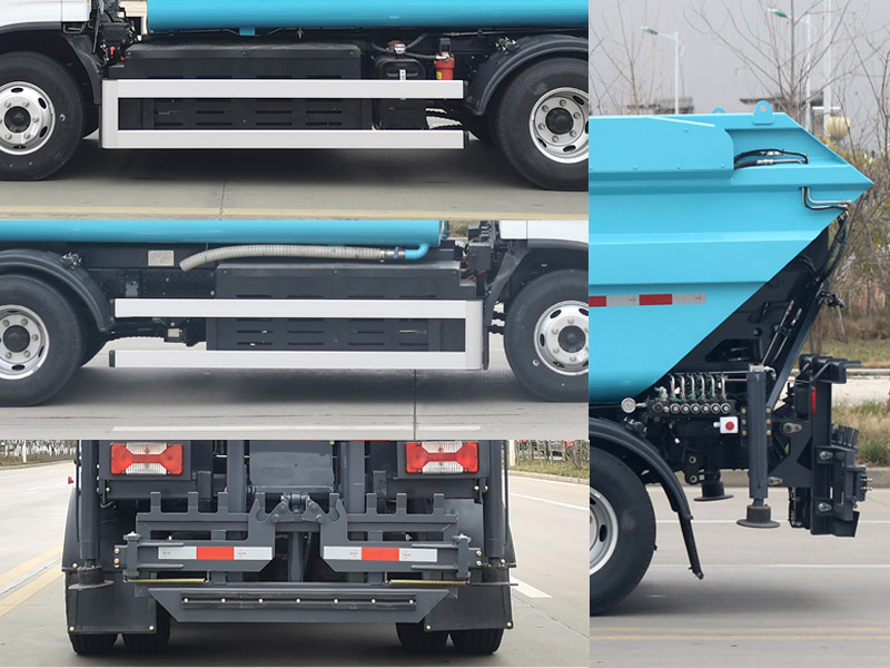 楚勝牌CSC5087ZZZSHBEV純電動(dòng)自裝卸式垃圾車公告圖片