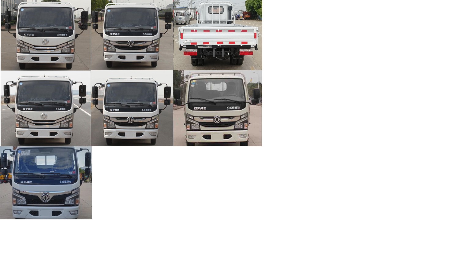 东风牌EQ1032D3CQDF轻型载货汽车公告图片