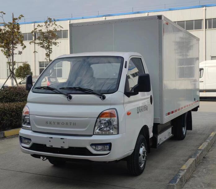 創(chuàng)維牌NJL5033XXYEVC1純電動廂式運(yùn)輸車公告圖片