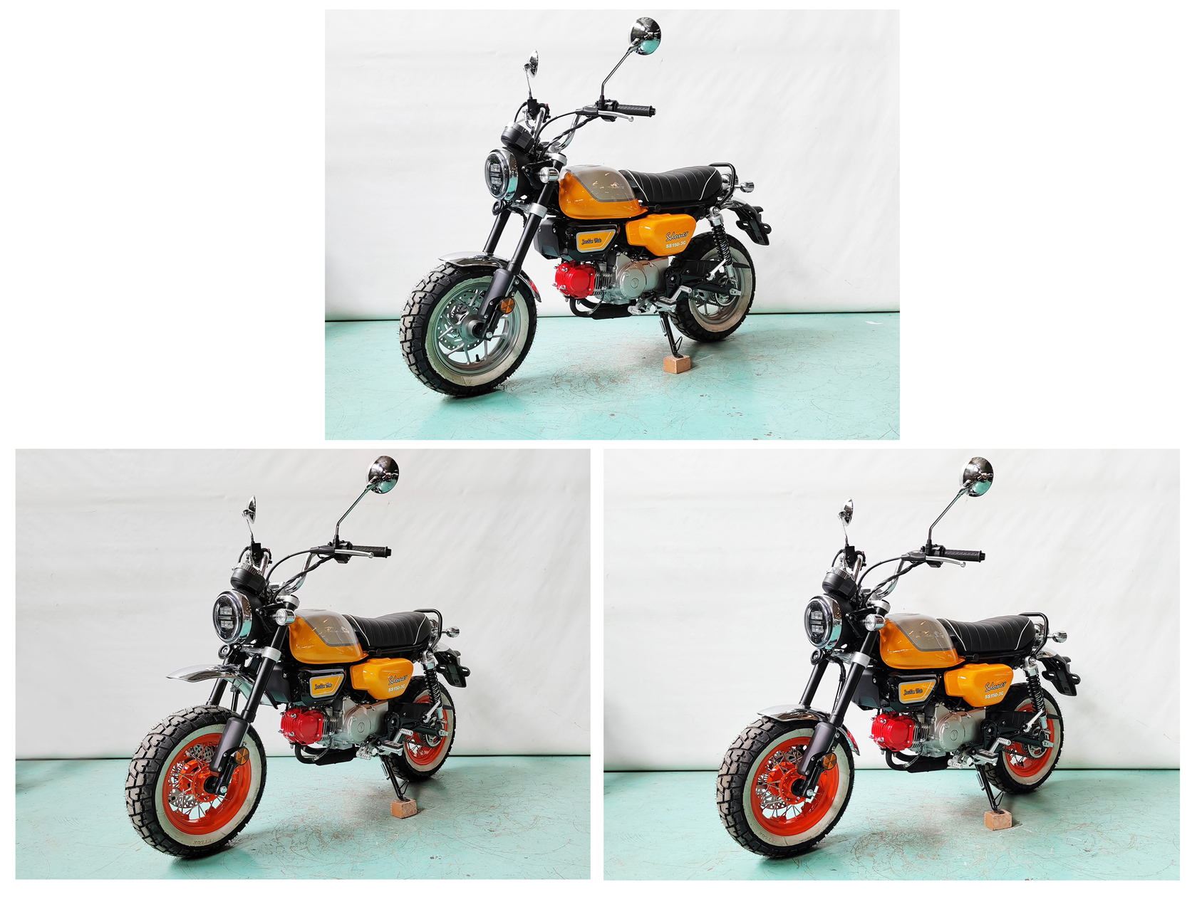 双狮牌SS150-3C两轮摩托车公告图片