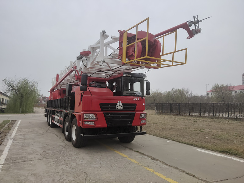 卡瑞特牌WJR5480TXJ900修井機(jī)公告圖片