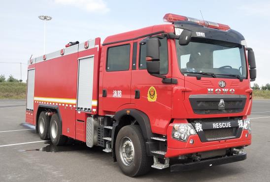 路亚科牌LXF5330GXFPM160/H泡沫消防车图片