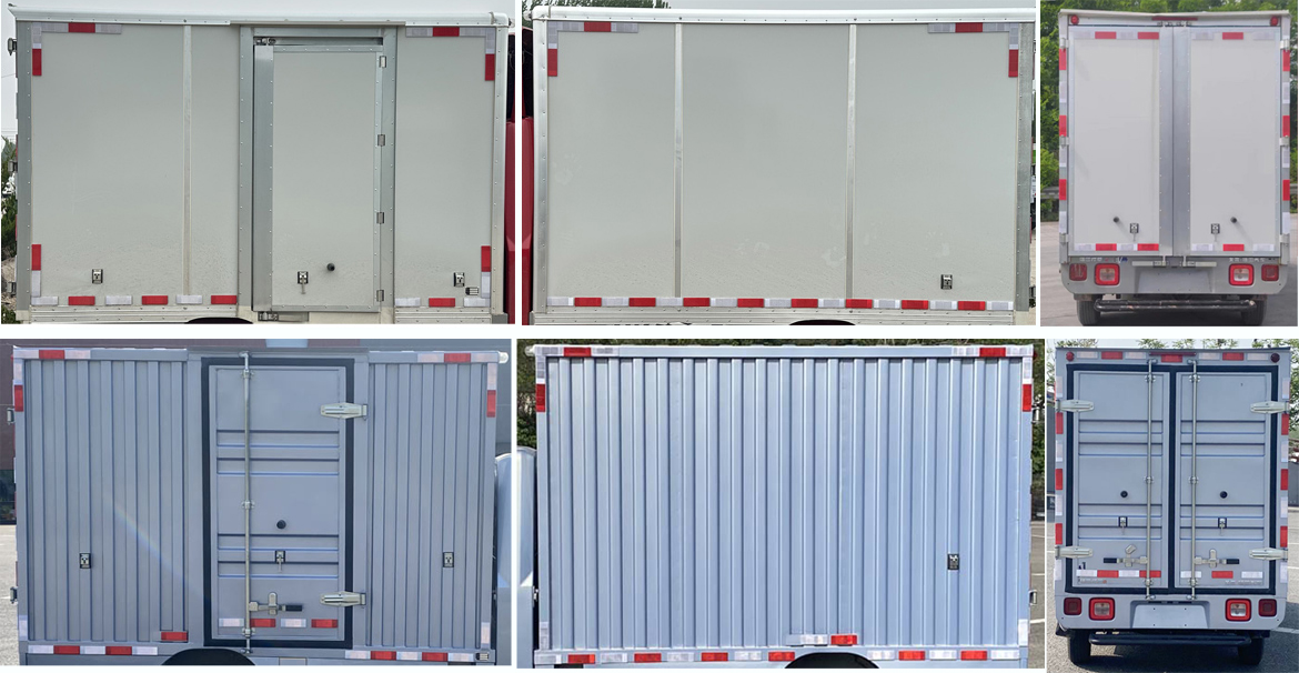 福田牌BJ5030XXYEV70純電動(dòng)廂式運(yùn)輸車公告圖片