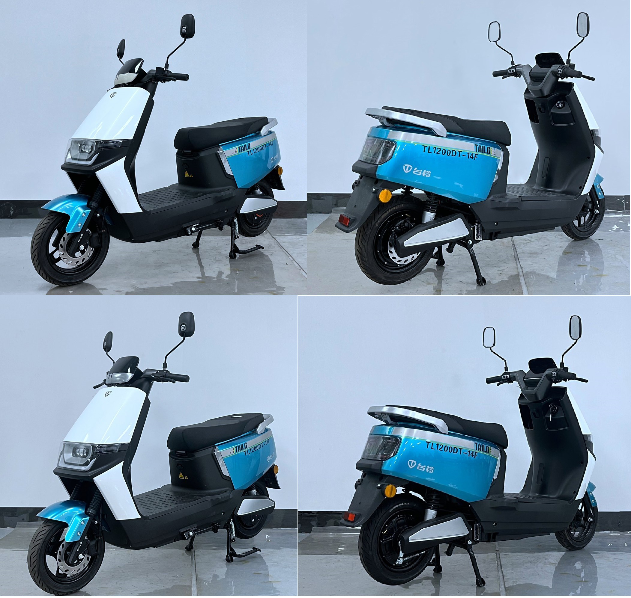 台铃牌TL1200DT-14F电动两轮摩托车公告图片