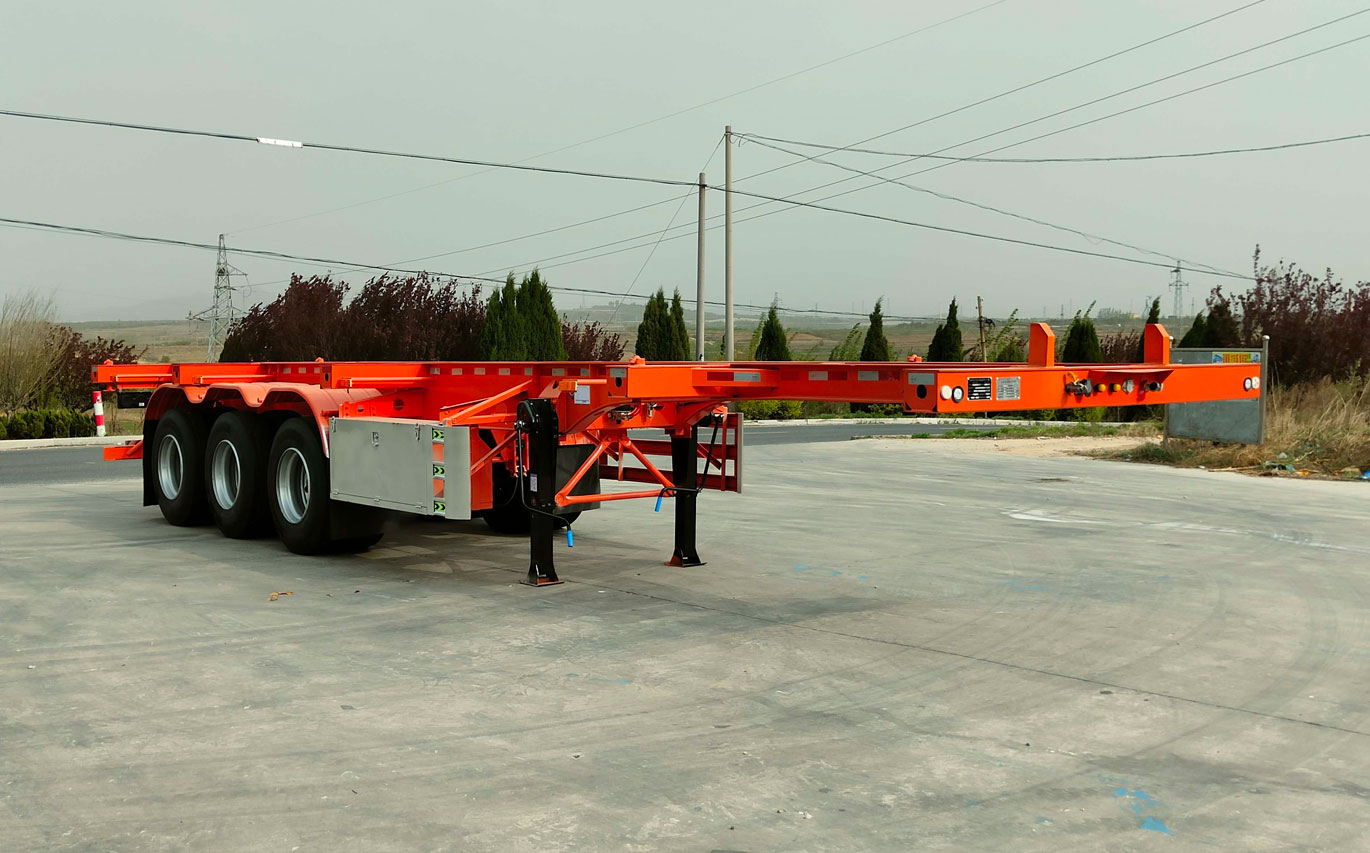 炬都牌11.5米35.3吨3轴集装箱运输半挂车(WLS9400TJZ)