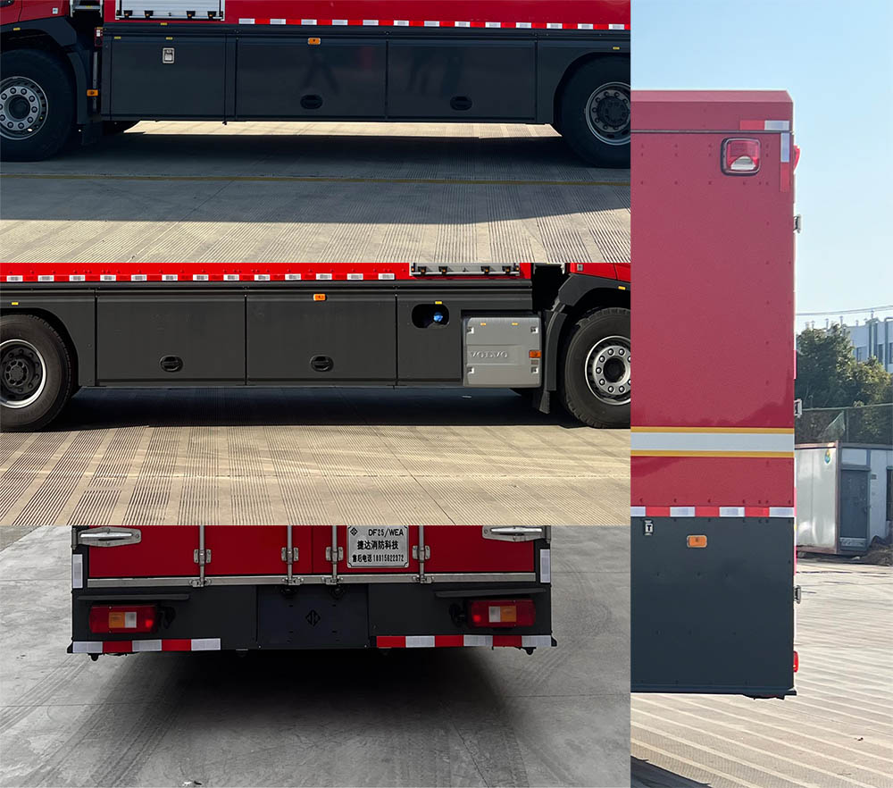 捷達消防牌SJD5300TXFDF25/WEA水帶敷設消防車公告圖片