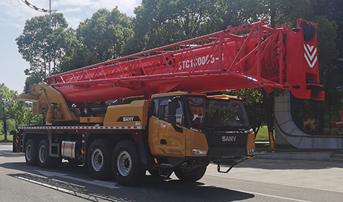 三一牌SYM5501JQZ100C汽車起重機(jī)公告圖片