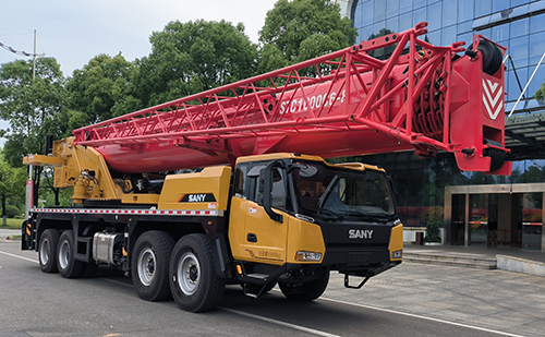 三一牌SYM5504JQZ100C汽車起重機(jī)公告圖片