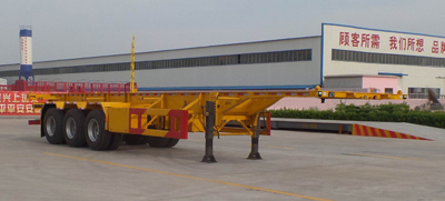 梁昇牌13米34.7吨3轴集装箱运输半挂车(SHS9400TJZ)