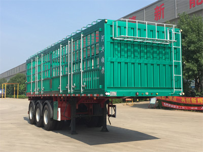 川腾牌10米34.5吨3轴仓栅式运输半挂车(HBS9404CCY)