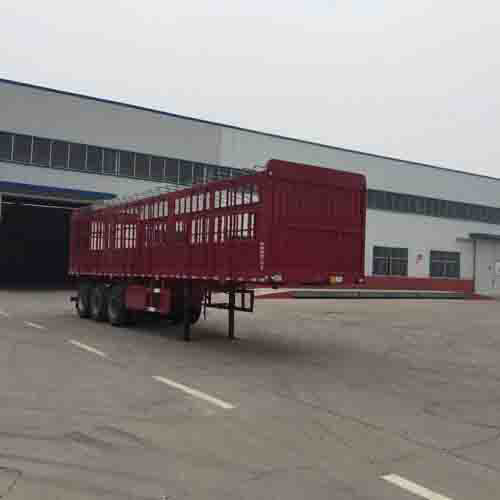 豫前通牌10.5米31.9吨3轴仓栅式运输半挂车(HQJ9374CCY)