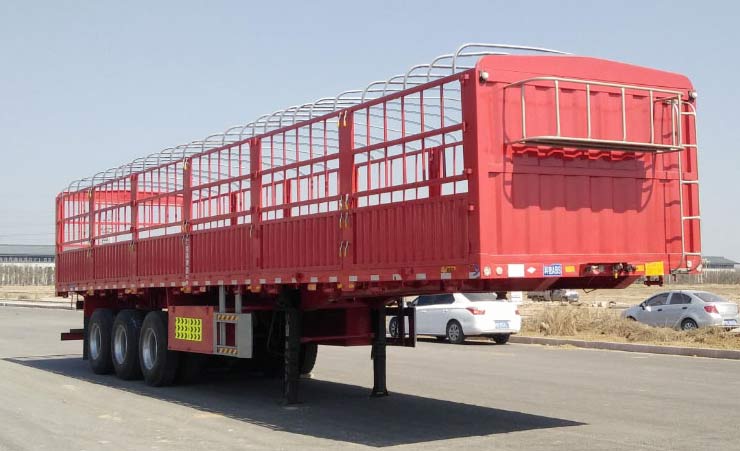 威正百业牌11.5米34.5吨3轴仓栅式运输半挂车(WZB9403CCY)
