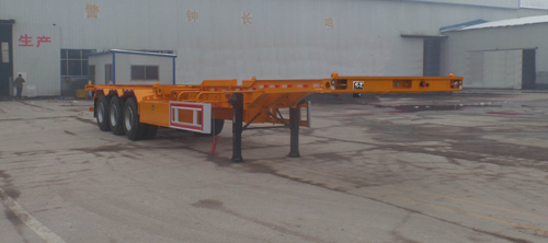 郓宇牌13米34.2吨3轴集装箱运输半挂车(YJY9402TJZE)