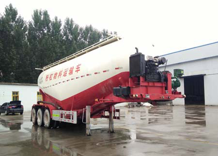 瑞路豪牌10.8米31吨3轴中密度粉粒物料运输半挂车(RLH9400GFL)