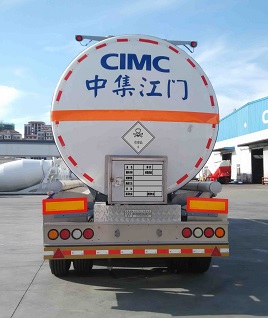 中集牌ZJV9400GDGJM毒性和感染性物品罐式运输半挂车公告图片