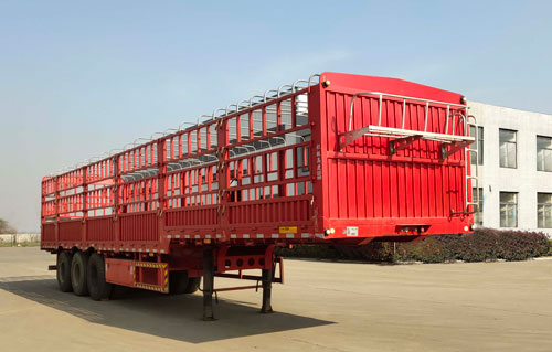 巨运牌13米33.5吨3轴仓栅式运输半挂车(LYZ9400CCYE)