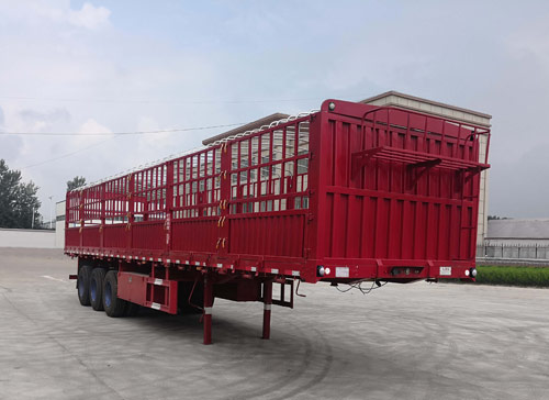 事业永盛牌13米34吨3轴仓栅式运输半挂车(LYS9400CCY)
